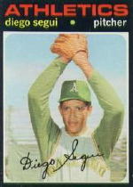 1971 Topps Baseball Cards      215     Diego Segui